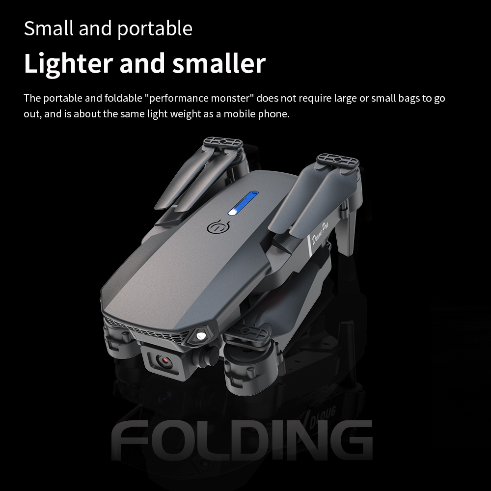 2026年新型 E88 プロ仕様 HD 4K RCドローン  - Eachine Drone E58 のレビューと価格