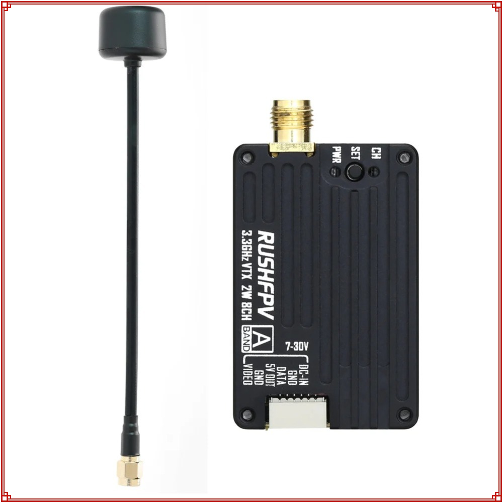 2026年新型 RUSHFPV 3.3G 2W VTX送信機 - Fpv Drone Antenna のレビューと価格