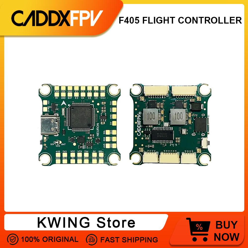 CADDX F405 スタック フライト コントローラー 4 - Fpv Drone Flight Controller のレビューと価格