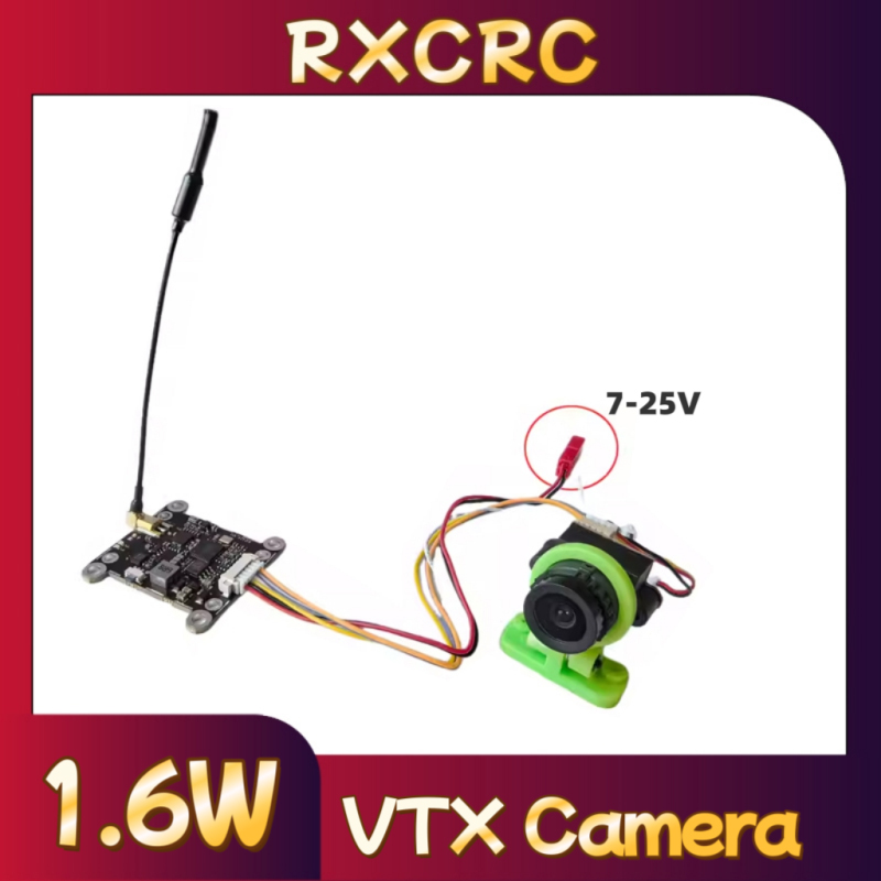 RXCRC 5.8G モジュール 48CH 1.6W VTX - Fpv Drone Camera のレビューと価格